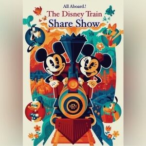 Disney train 🚆 Disney share show 🚆 Mickey and friends express 🚆